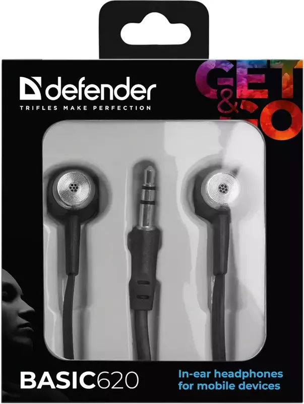 Навушники Defender Basic 620 (Black) 63620 фото