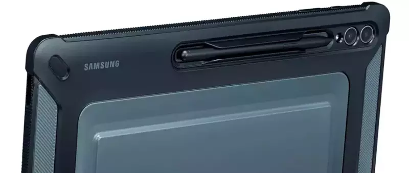 Чохол для Samsung Tab S9 Ultra Outdoor Cover Black (EF-RX910CBEGWW) фото