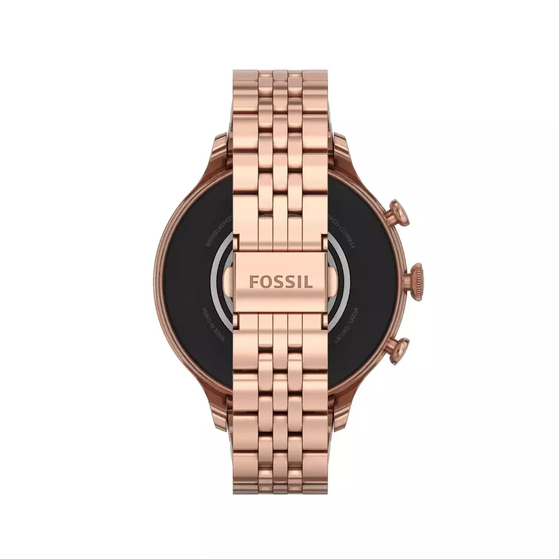 Смарт-годинник Fossil Gen 6 42 mm Rose Gold-Tone Stainless Steel (FTW6077) фото