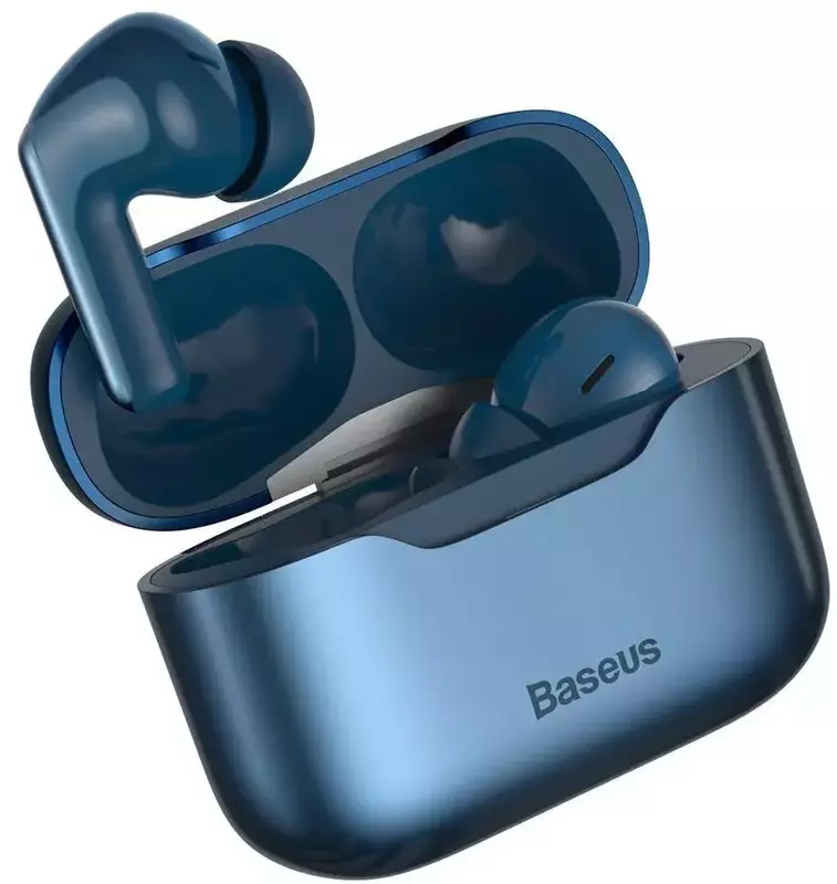 Навушники Baseus SIMU ANC True Wireles (Blue) NGS1P-03 фото
