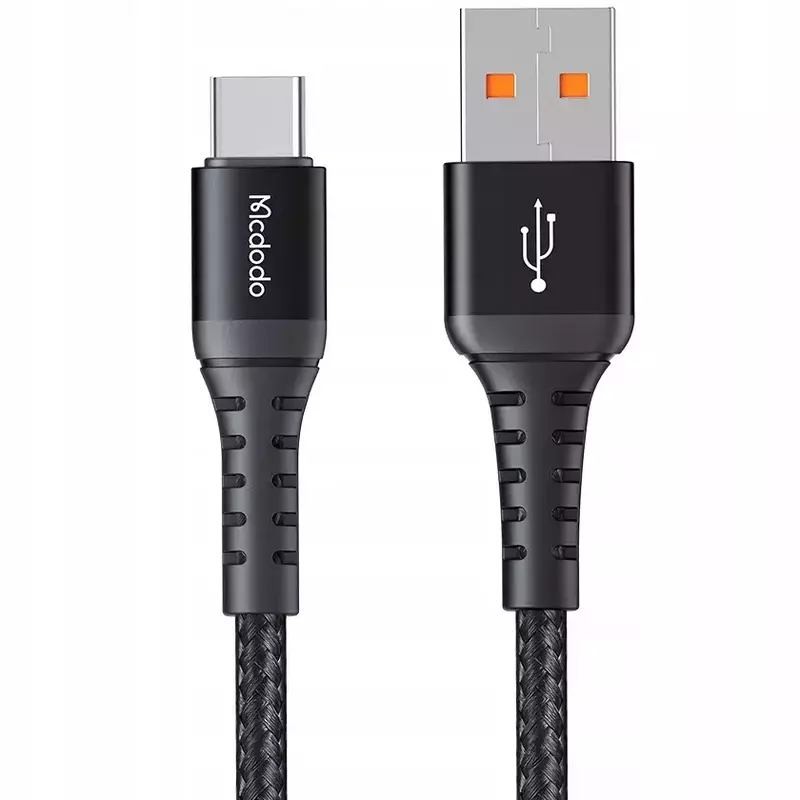 Кабель USB - USB-C McDodo (CA-2270) 0.2m чорний фото