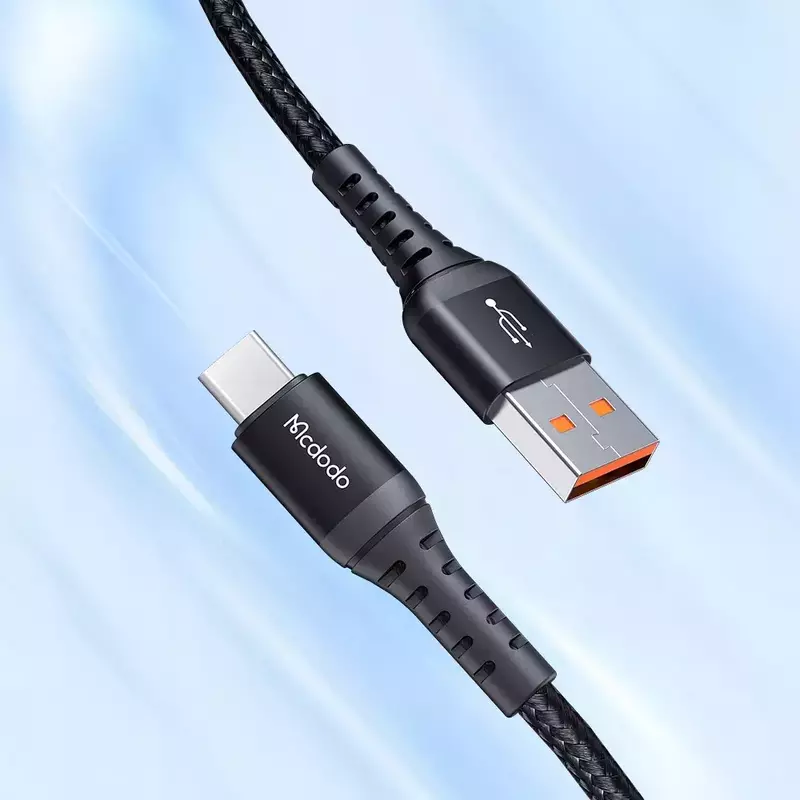 Кабель USB - USB-C McDodo (CA-2270) 0.2m чорний фото
