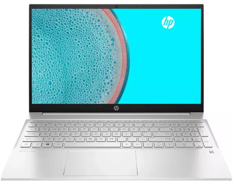 Ноутбук HP Pavilion 15-eh1107ua Silver (4A7N3EA) - фото - №0