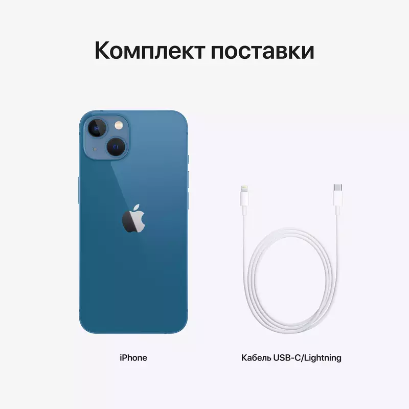 Apple iPhone 13 Mini 512GB Blue (MLKF3) фото