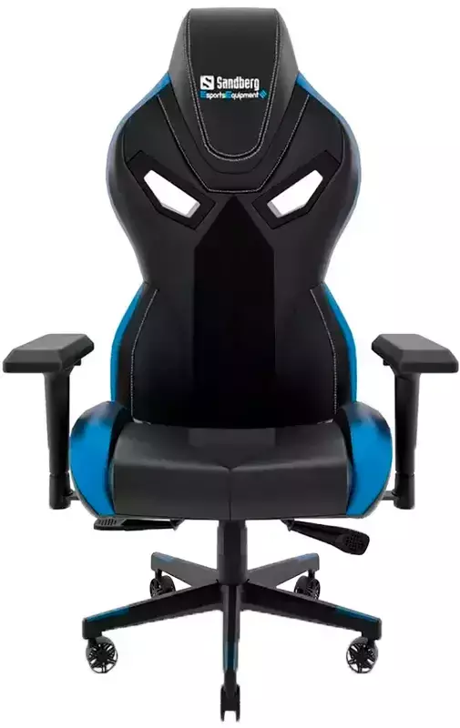 Ігрове крісло Sandberg Voodoo (Black Blue) 640-82 фото