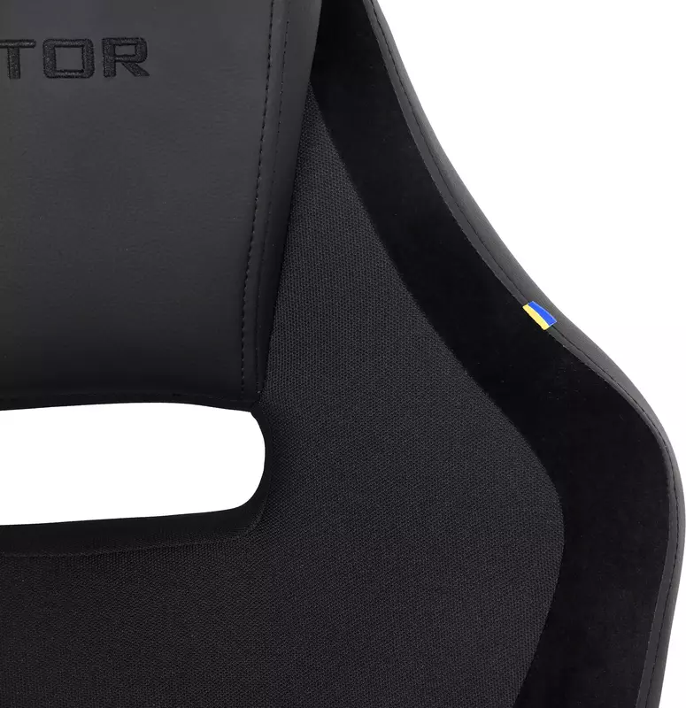 Ігрове крісло HATOR Flash (HTC-400) Alcantara Black фото