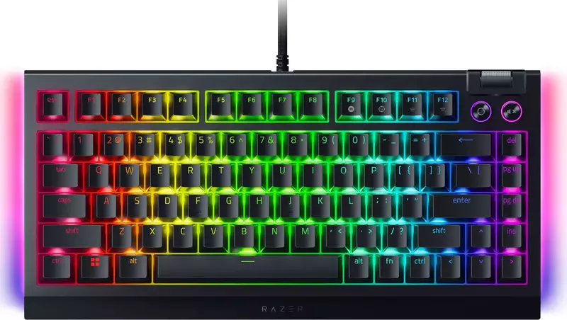 Ігрова клавіатура Razer BlackWidow V4 75% (Black) RZ03-05000100-R3M1 фото