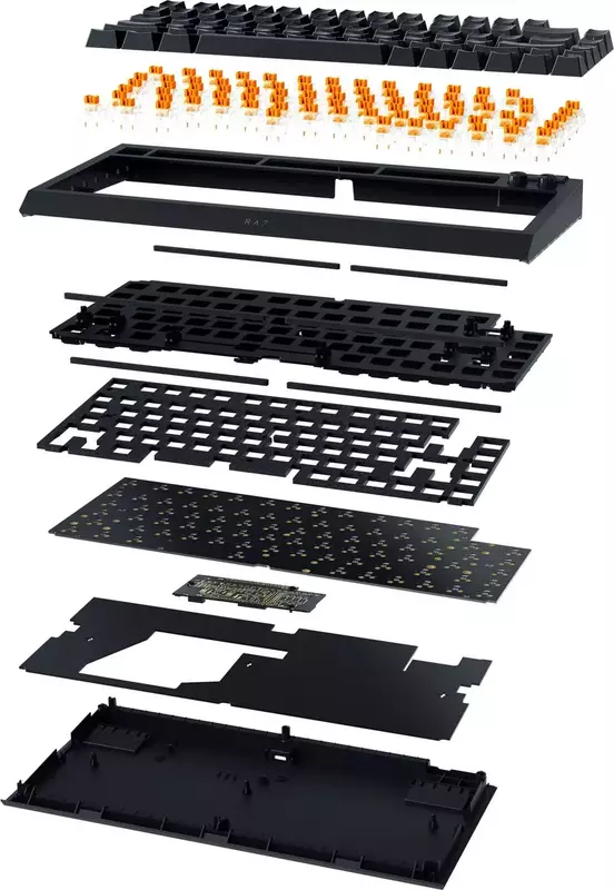 Ігрова клавіатура Razer BlackWidow V4 75% (Black) RZ03-05000100-R3M1 фото