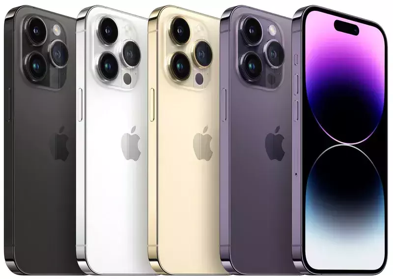 Apple iPhone 14 Pro 128GB Deep Purple (MQ0G3) фото