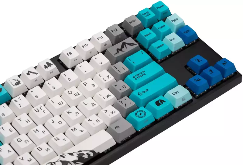 Клавіатура Varmilo VEA87 Summit R1 Cherry Mx Red (A23A050D4A3A17A007) - фото - №8