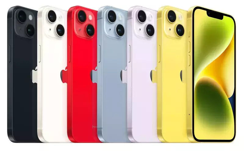 Apple iPhone 14 512GB Yellow (MR513) фото