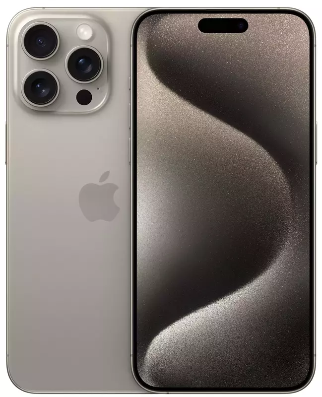 Apple iPhone 15 Pro Max 1TB Natural Titanium (MU7J3) фото