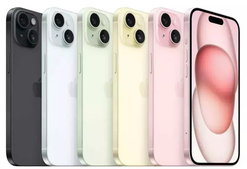 Apple iPhone 15 128GB Pink (MTP13) фото