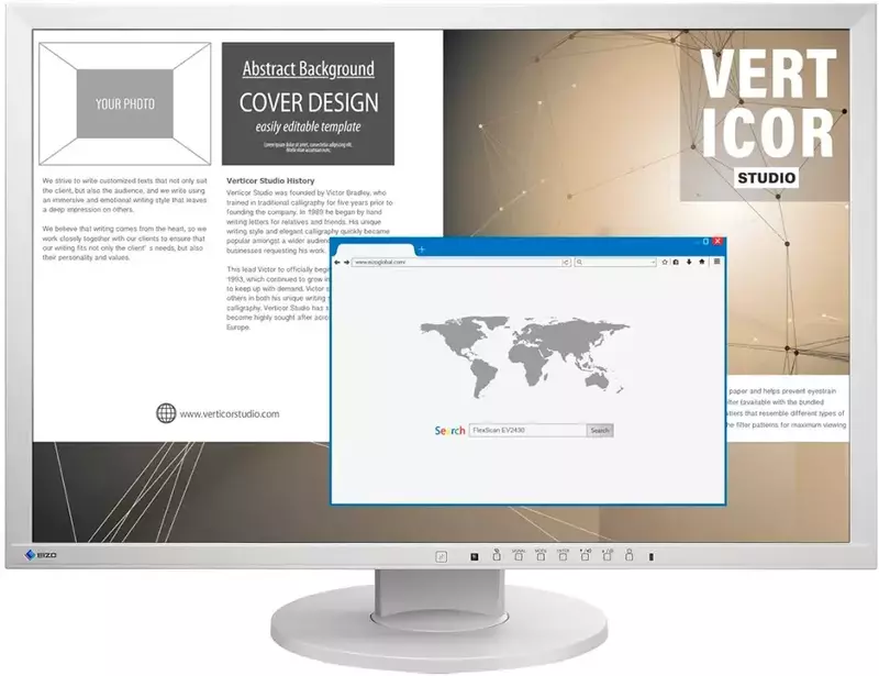 Монитор 24,1" Eizo EV2430-GY фото