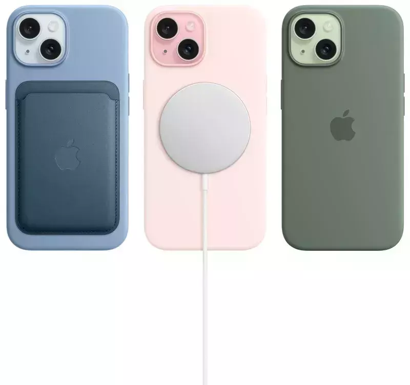 Apple iPhone 15 Plus 128GB Pink (MU103) фото
