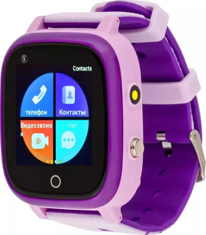Детские смарт-часы AmiGo GO005 4G WIFI Thermometer (Purple) фото