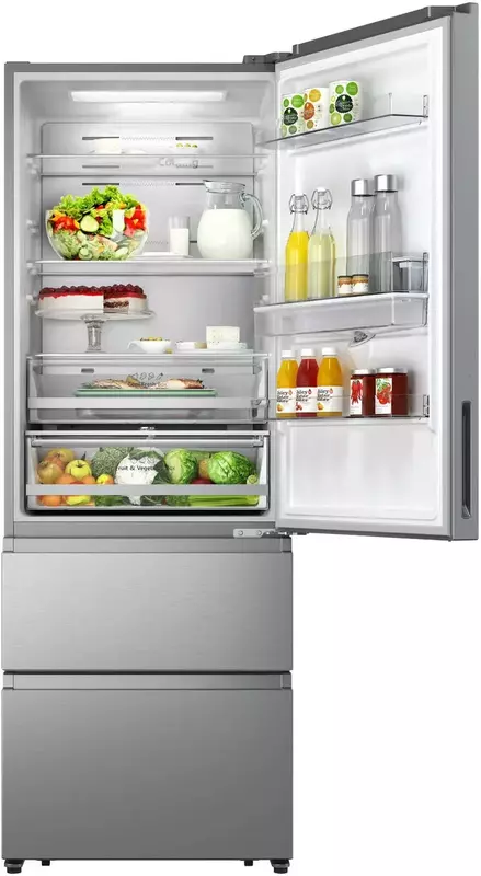 Холодильник Hisense RT641N4WIE1 (BCD-456WYR) - фото - №4