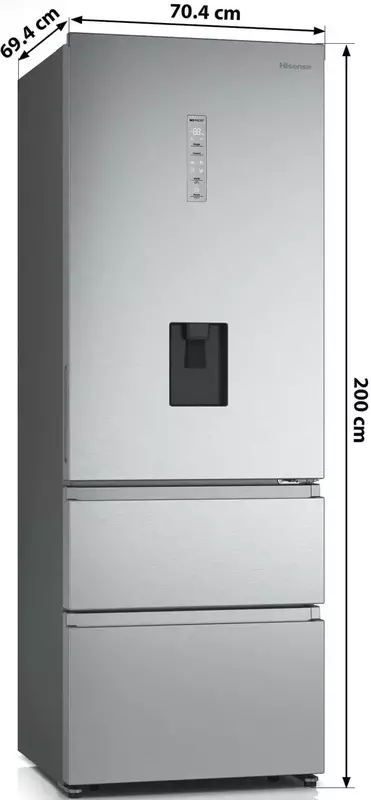 Холодильник Hisense RT641N4WIE1 (BCD-456WYR) - фото - №7