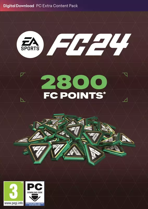 Карта поповнення PC EA SPORTS FC 24 Points 2800 (код завантаження для PC) фото