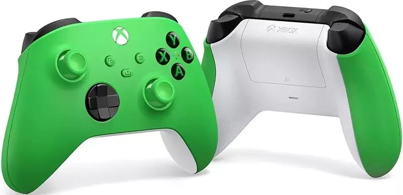 Геймпад Microsoft Official Xbox Series X/S Wireless Controller (Shock Velocity Green) QAU-00091 фото