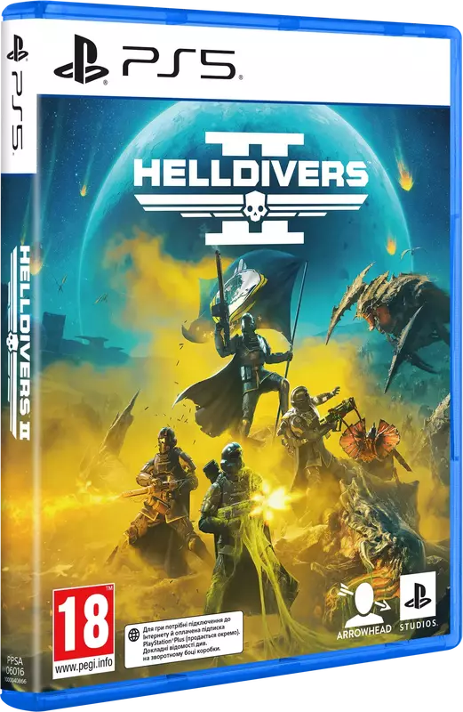 Диск HELLDIVERS 2 (Blu-ray) для PS5 фото