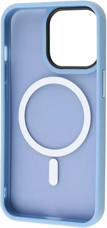 Чохол iPhone 13 Pro WAVE Matte Insane Case with MagSafe (sierra blue) фото