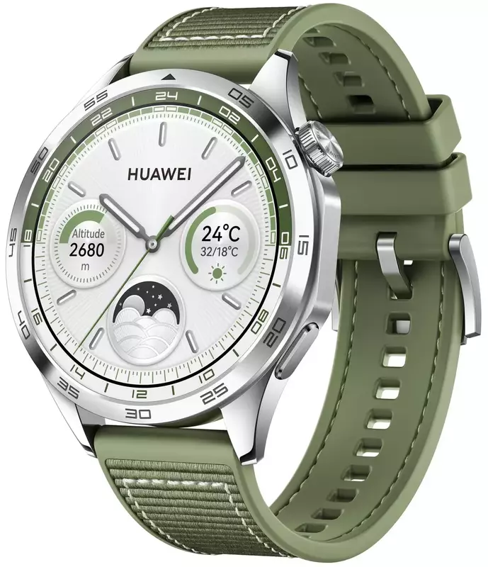 Смарт-часы HUAWEI WATCH GT 4 46mm Green (55020BGV) фото