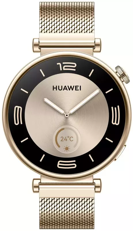 Смарт-годинник HUAWEI WATCH GT 4 41mm Elegant Light Gold Milanese (55020BJA) фото