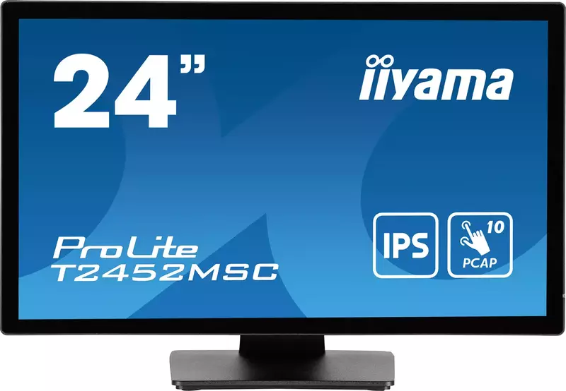 Монітор 23.8" Iiyama T2452MSC-B1 - фото - №0