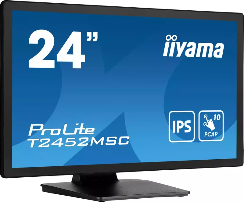 Монітор 23.8" Iiyama T2452MSC-B1 - фото - №1