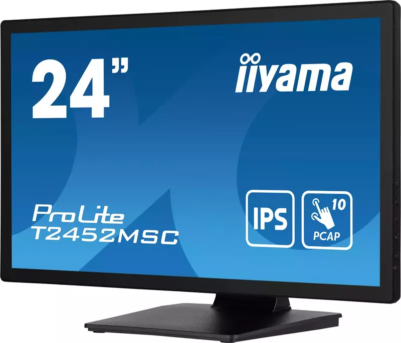 Монітор 23.8" Iiyama T2452MSC-B1 - фото - №2