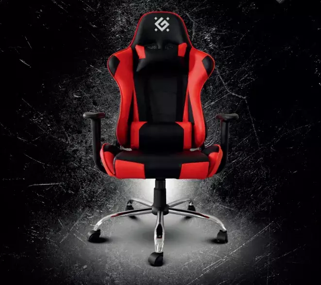 Игровое кресло Defender Azgard Black Red фото