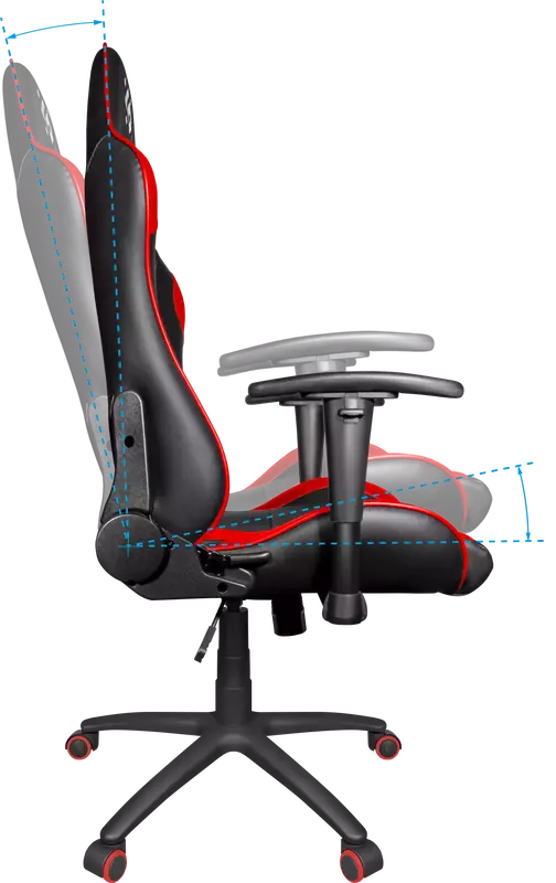 Игровое кресло Defender Devastator CT-365 Black Red фото