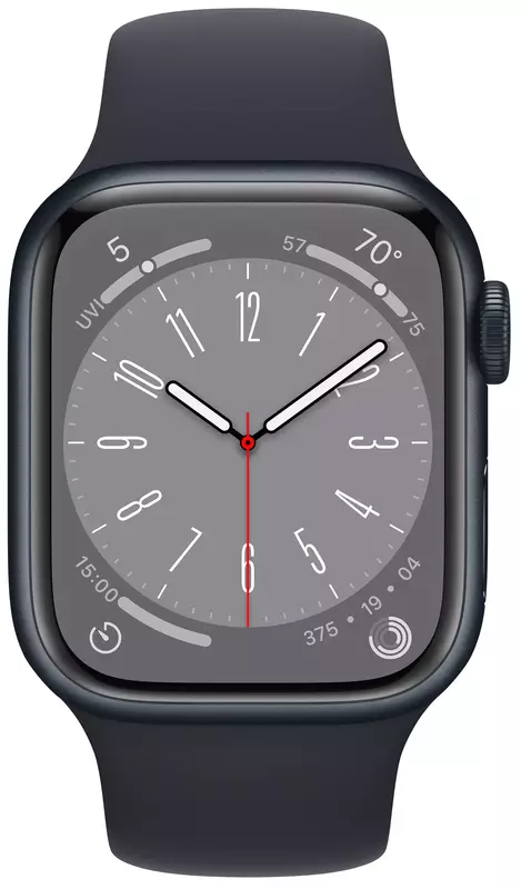 Apple Watch Series 8 41mm Midnight Aluminum Case MNP53UL/A фото