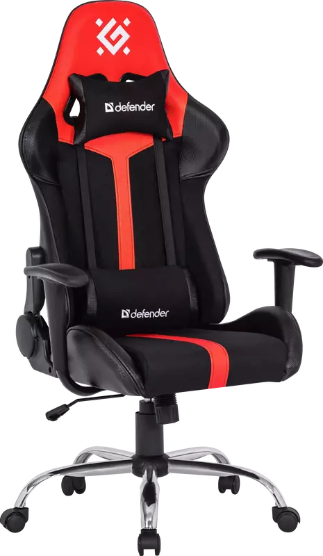 Игровое кресло Defender Racer Black Red фото