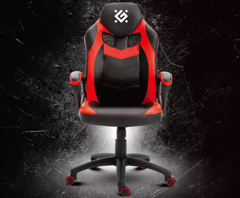 Ігрове крісло Defender SkyLine Black Red фото