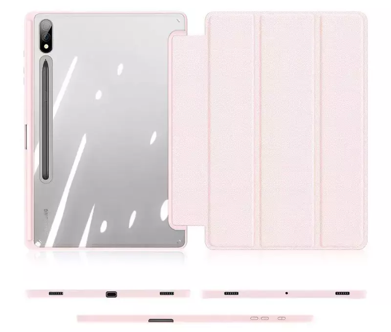 Чохол Dux Ducis Toby Series для Samsung Tab S9 Plus (pink) фото