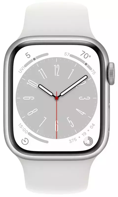 Apple Watch Series 8 45mm Silver Aluminum Case MP6N3UL/A фото