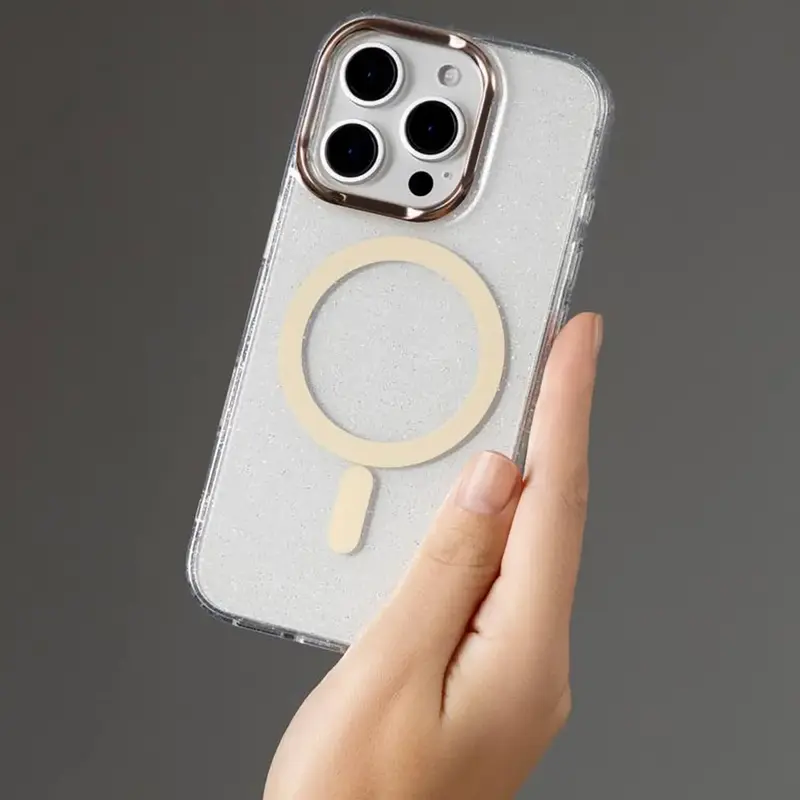 Чохол для iPhone 16 Pro Proove Cuprum Case with Magnetic Ring (White) - фото - №5