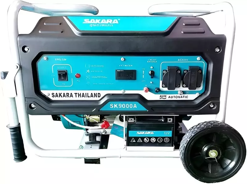 Генератор SAKARA бензиновий SK9000A 6000/7000 W фото