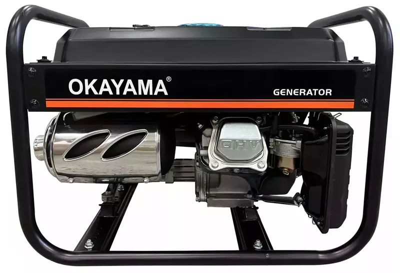 Генератор OKAYAMA бензиновий LT3900EN-6 (2,8 кВт) фото