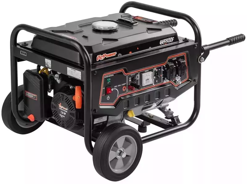 Генератор ITC POWER бензиновий GG3300F 2800/3000 W - фото - №0