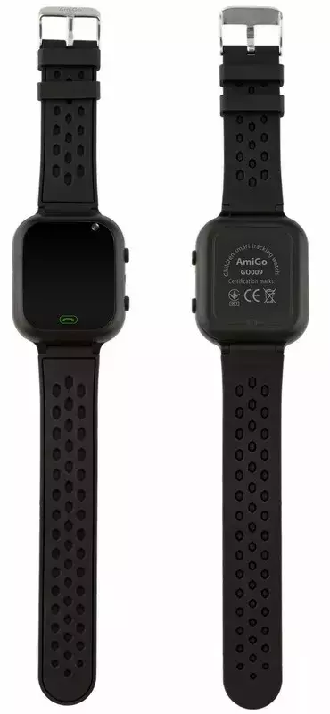 Смарт-годинник для дітей AmiGo GO009 Black (Чорний) фото