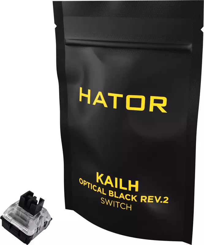 Комплект HATOR Optical V2 Kailh Black Switch 10шт. (HTS-171) фото