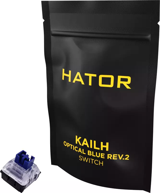 Комплект HATOR Optical V2 Kailh Blue Switch 10шт. (HTS-172) фото