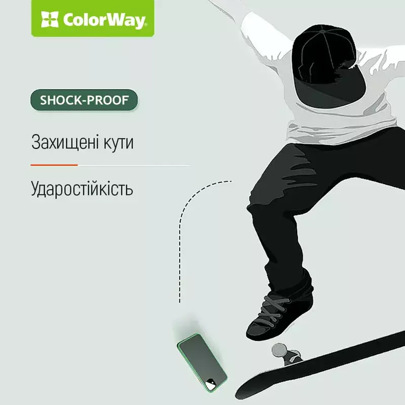 Чохол для Realme C51 ColorWay Smart Matte Black (CW-CSMRC51-BK) фото