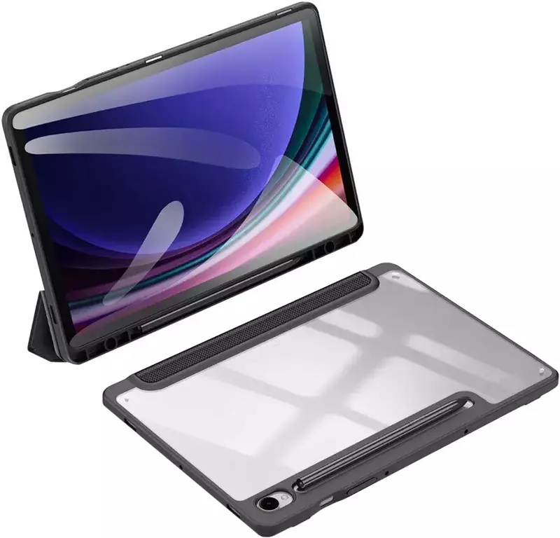 Чохол Dux Ducis Toby Series для Samsung Tab S9 FE (black) фото