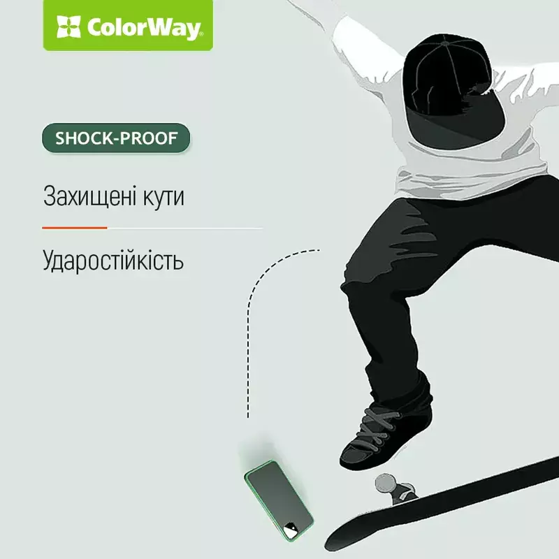 Чохол для Samsung A05 ColorWay Smart Matte Black (CW-CSMSGA055-BK) фото