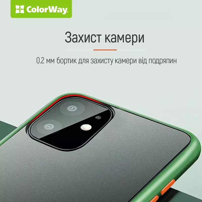 Чохол для Samsung A05 ColorWay Smart Matte Black (CW-CSMSGA055-BK) фото