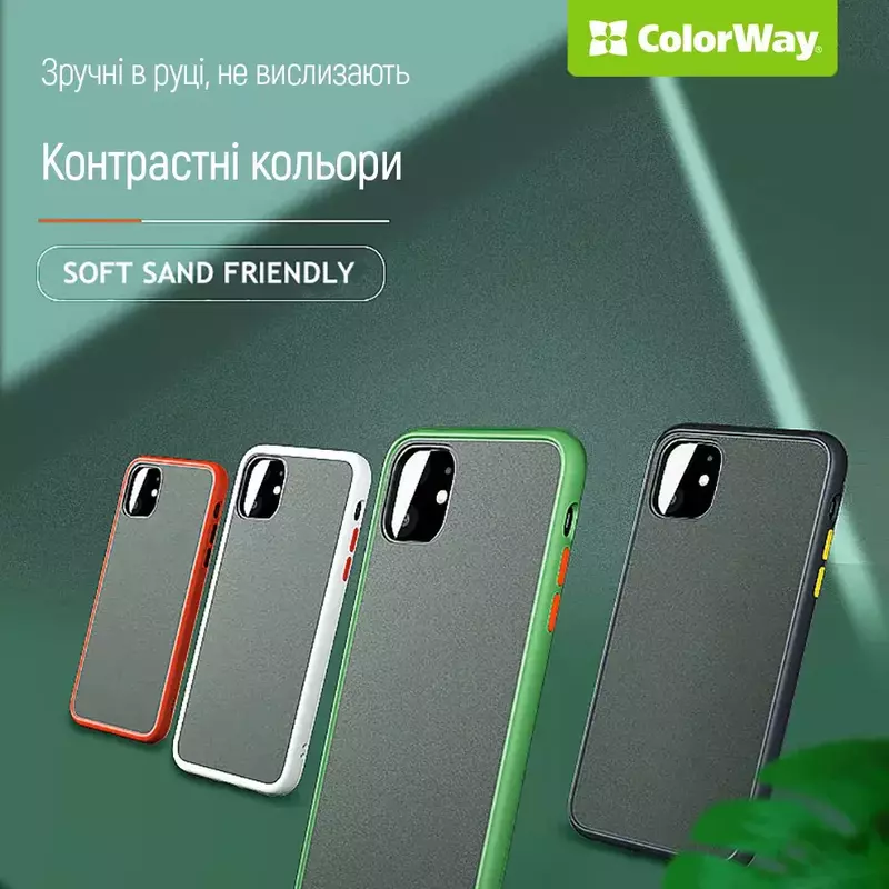 Чохол для Samsung A05 ColorWay Smart Matte Black (CW-CSMSGA055-BK) фото